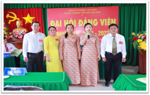 ĐẠI HỘI CHI BỘ TRƯỜNG TIỂU HỌC TÂN ĐỊNH NHIỆM KỲ 2020 - 2022