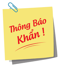 THÔNG BÁO KHẨN CHO HS TIẾP TỤC TẠM DỪNG ĐẾN TRƯỜNG ĐỂ PHÒNG CHỐNG DỊCH COVID - 19