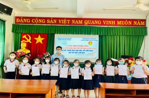 LỄ KẾT NẠP ĐỘI VIÊN MỚI NĂM HỌC 2021-2022 TRƯỜNG TIỂU HỌC TÂN ĐỊNH