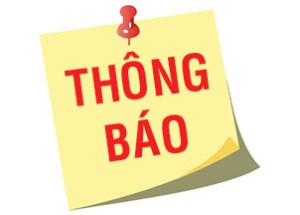 Thông báo tập trung Học Sinh Năm học 2022-2023