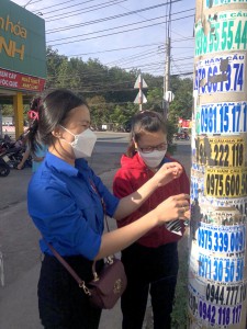 TRƯỜNG TIỂU HỌC TÂN ĐỊNH RA QUÂN NGÀY CHỦ NHẬT XANH