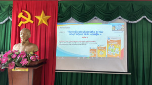 Trường Tiểu học Tân Định tập huấn thay SGK lớp 4 năm học 2022 - 2023
