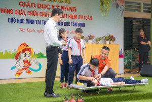 Giáo dục kĩ năng phòng cháy và thoát hiểm cho học sinh