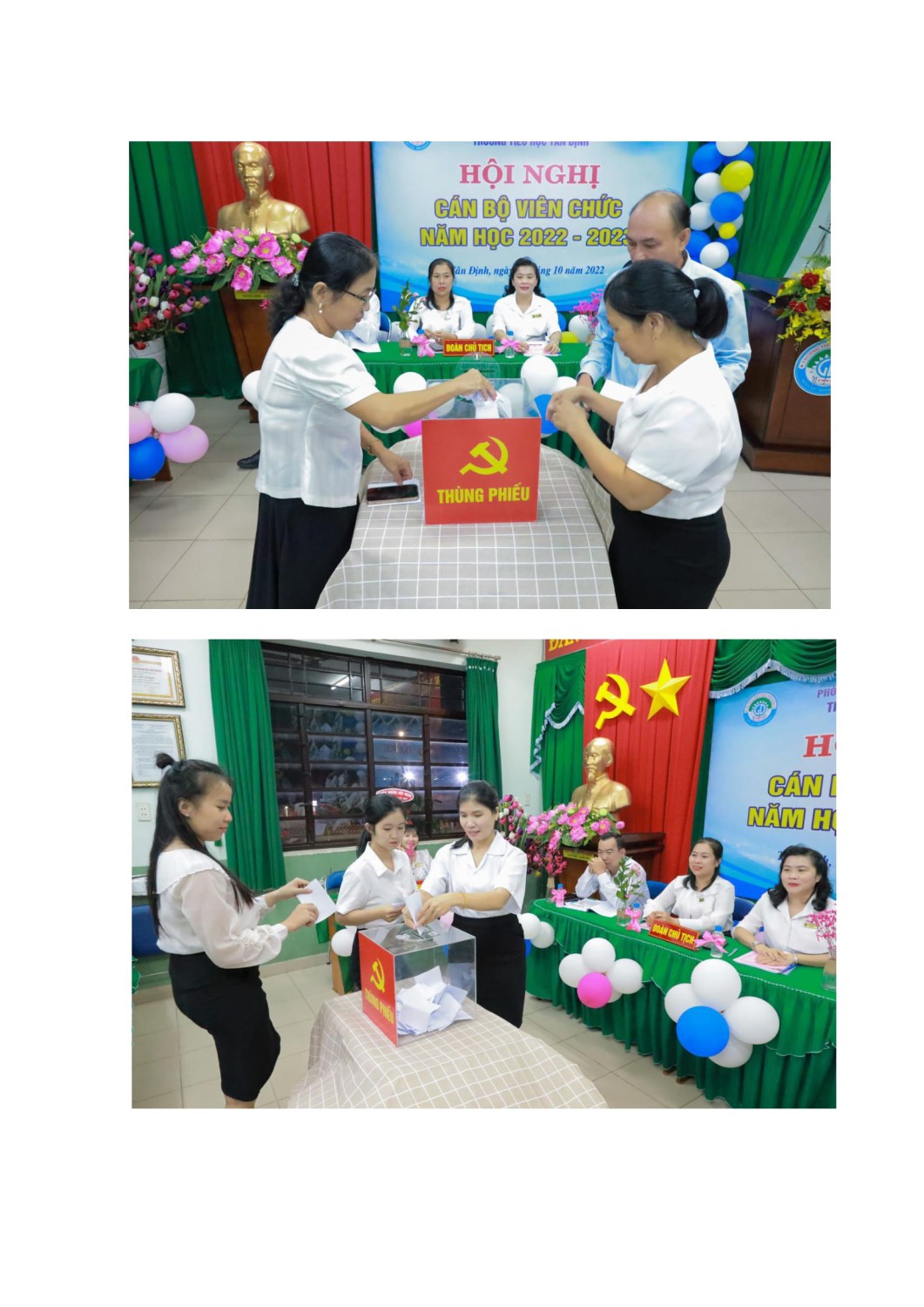 Hội nghị Cán bộ viên chức NH 22 23 7