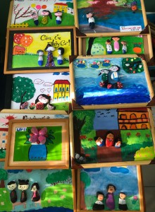 HỌC SINH TRƯỜNG TIỂU HỌC TÂN ĐỊNH  CHÀO MỪNG NGÀY NHÀ GIÁO VIỆT NAM 20/11 THÔNG QUA HOẠT ĐỘNG TRẢI NGHIỆM LÀM THIỆP VÀ VẼ TRANH ĐÁ TẶNG THẦY CÔ