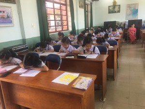 HỘI THI “VIẾT CHỮ ĐẸP VÒNG TRƯỜNG”