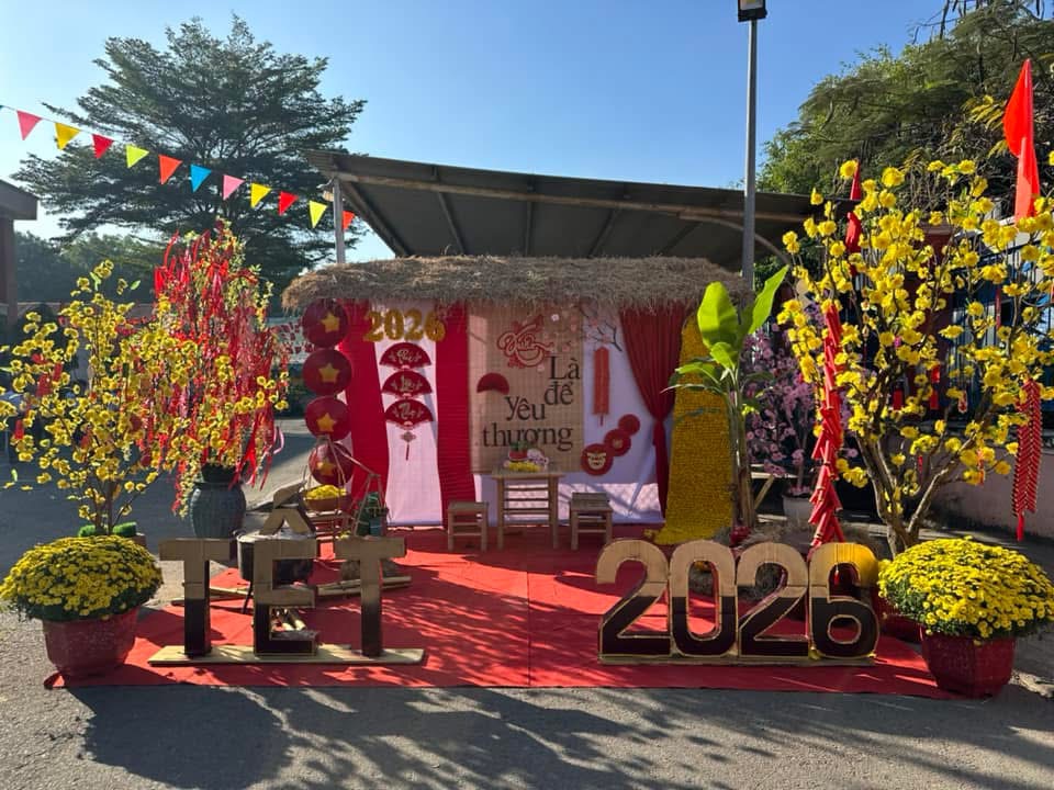 Tiểu cảnh của tổ 5 trang trí